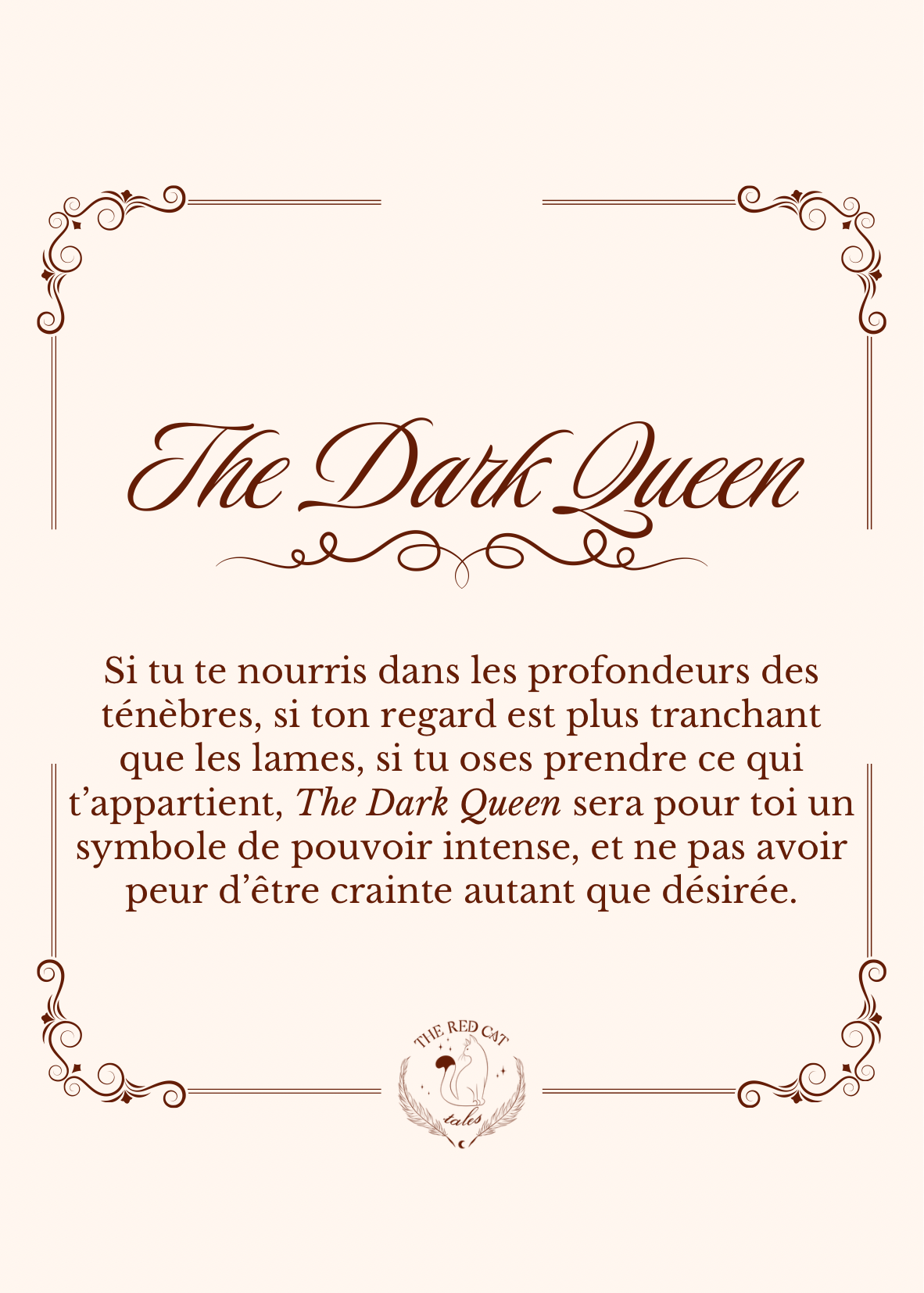 The Dark Queen