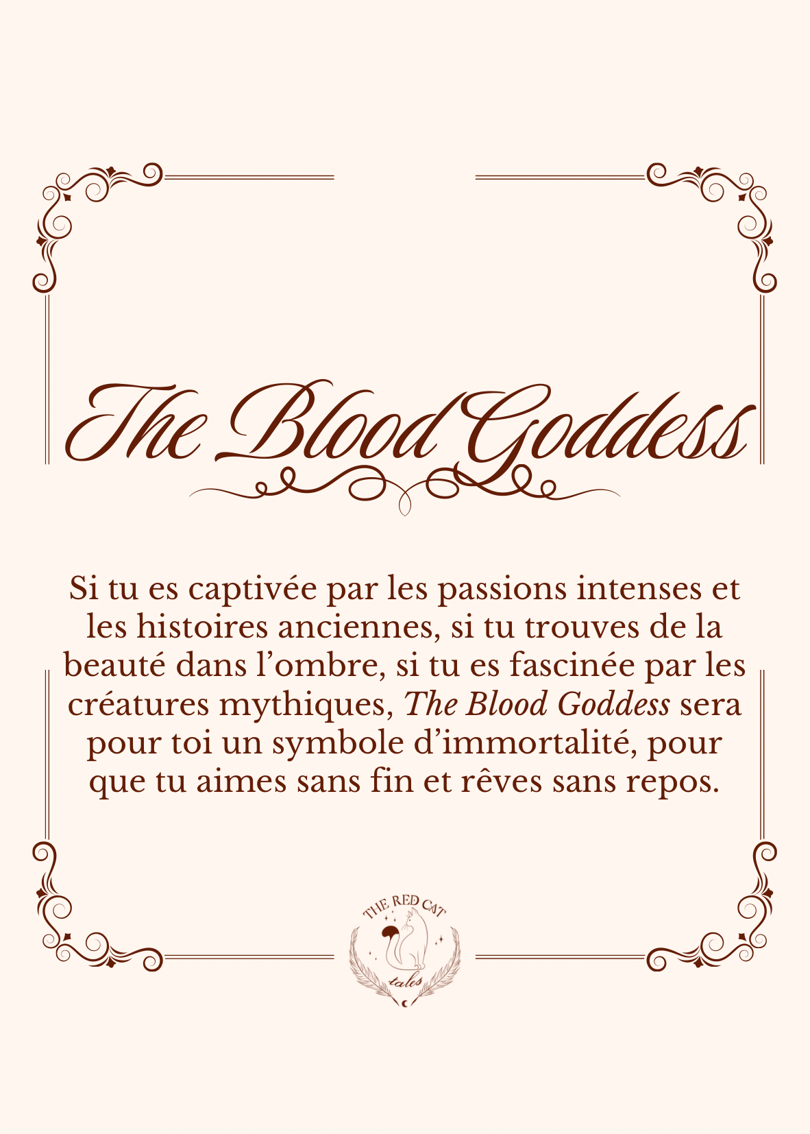 The Blood Goddess