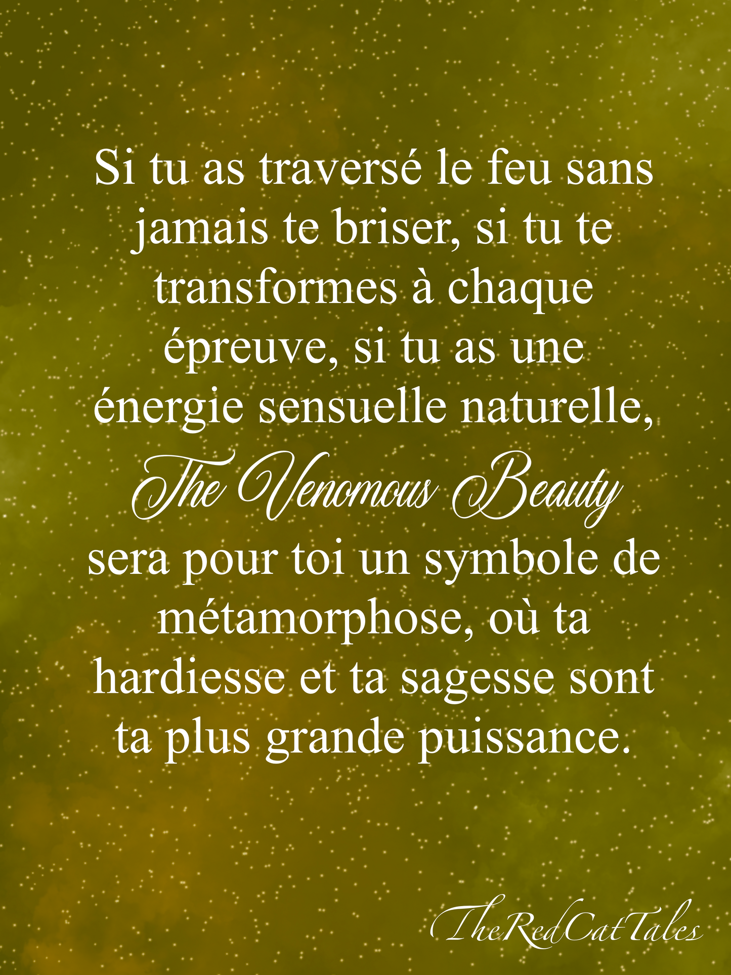 The Venomous Beauty (précommande)